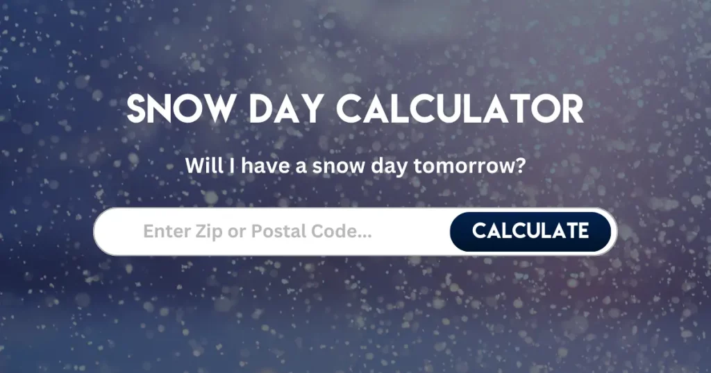 snow day calculator